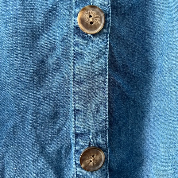 Streetwear Society - Denim Blue Button Down Shirt - Picture 3 of 5